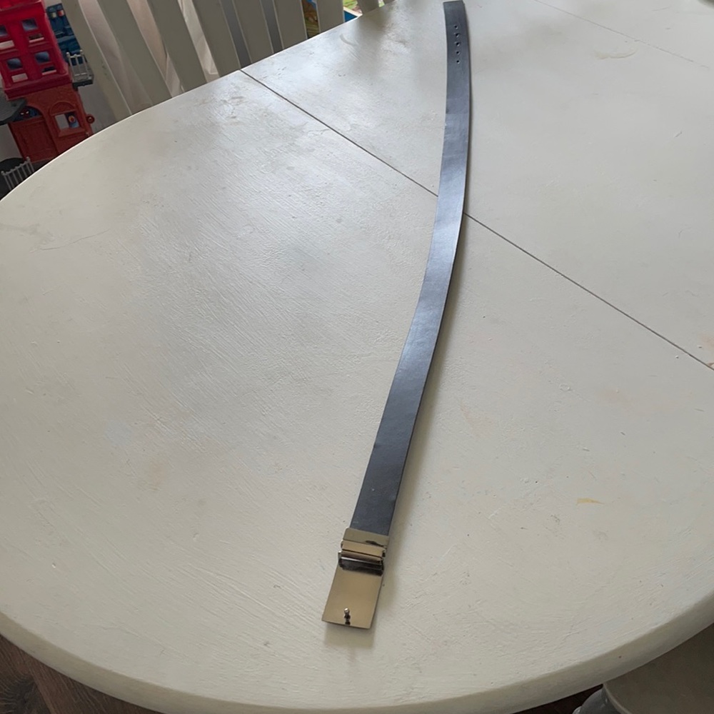 Size 36 reversible (black and tan) slide belt
